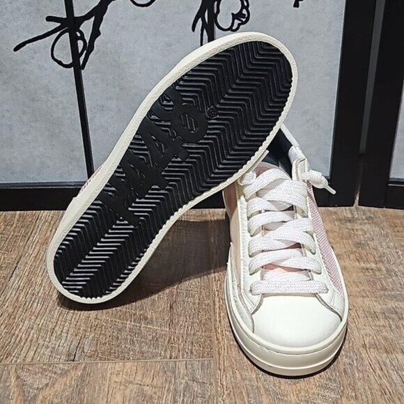 P448 Italy Fashion Sneakers Shoes Low Size 37 New - Picture 8 of 15